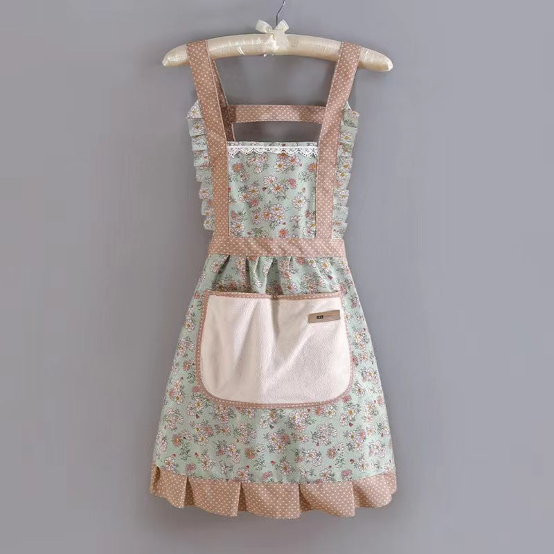 Floral Princess Apron