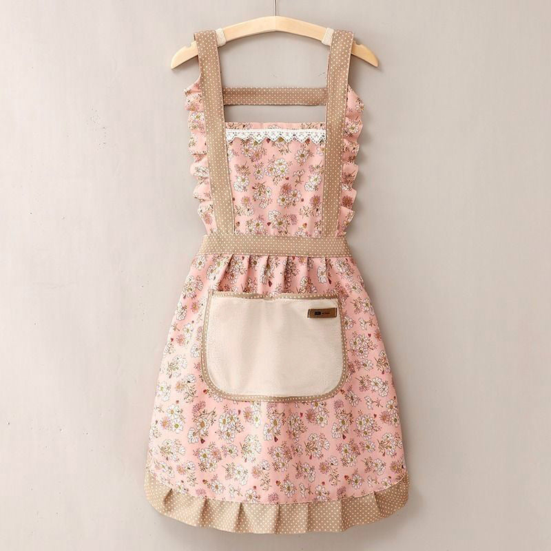 Floral Princess Apron