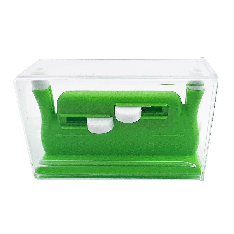 Automatic needle threader for hand sewing