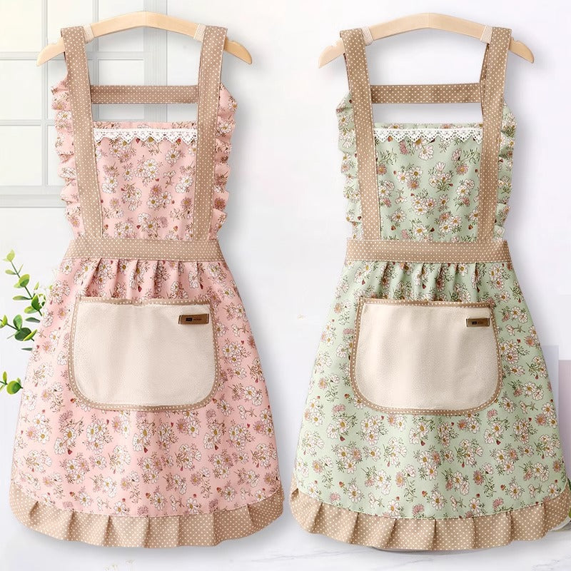 Floral Princess Apron