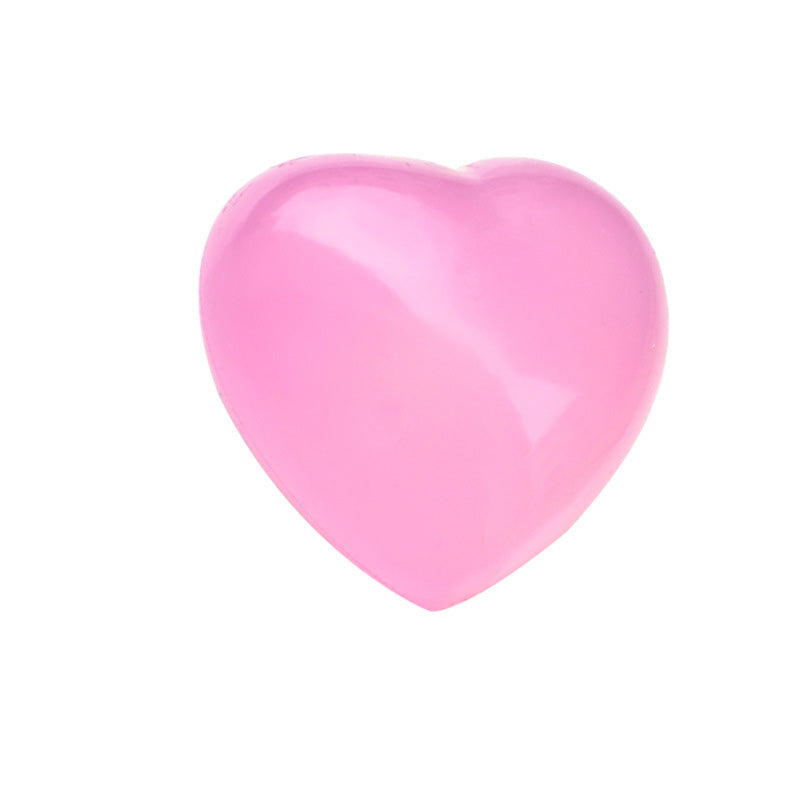 Romantic heart-shaped color-changing stress relief ball