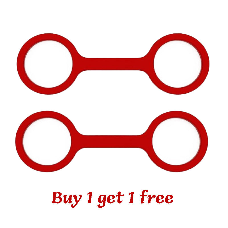 Rubber silicone sleeve handcuffs