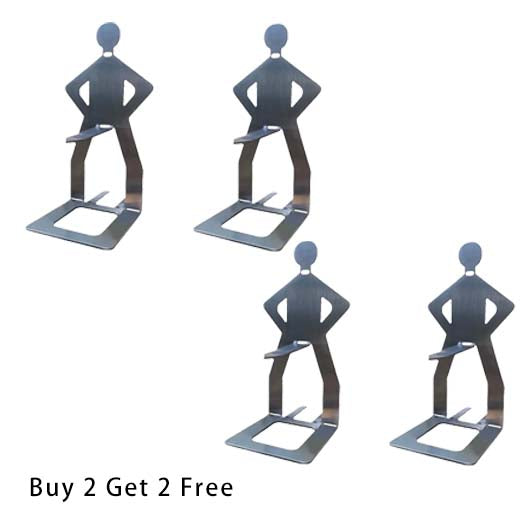 Funny guy barbecue sausage rack