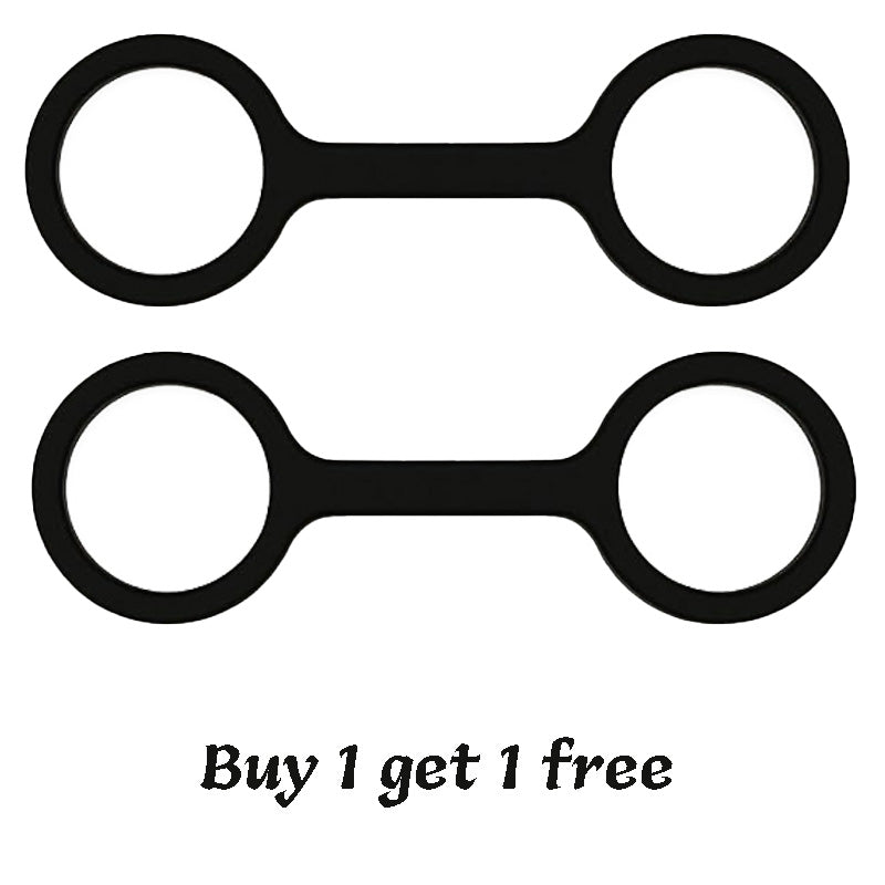 Rubber silicone sleeve handcuffs
