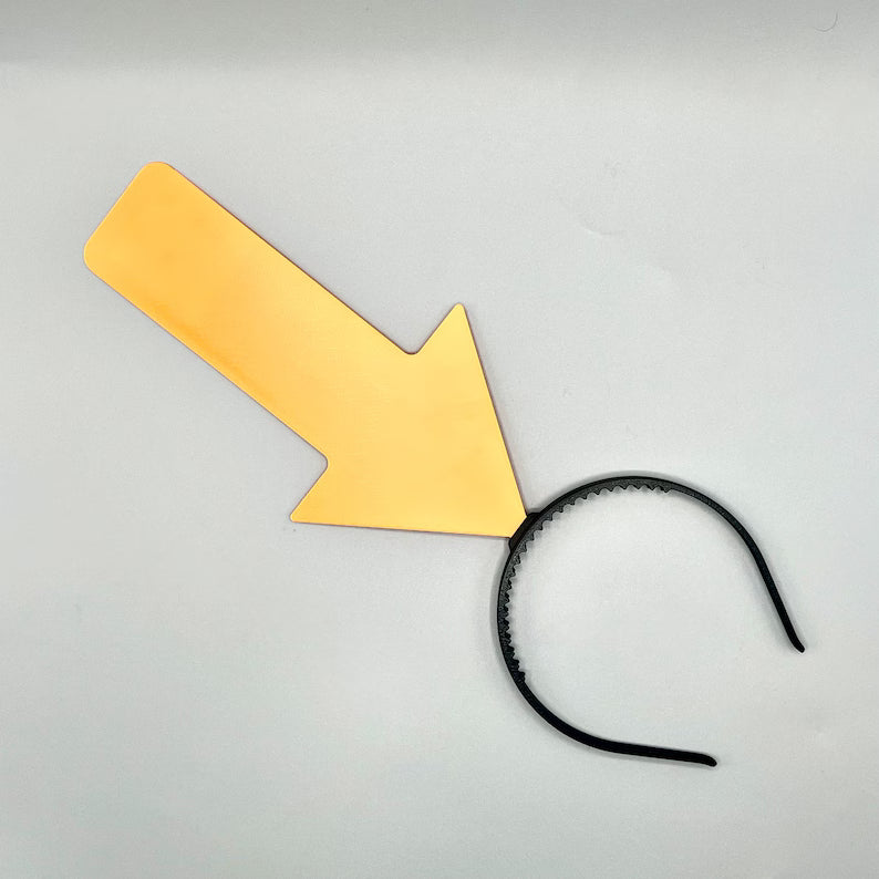 Red Arrow Locator Headband