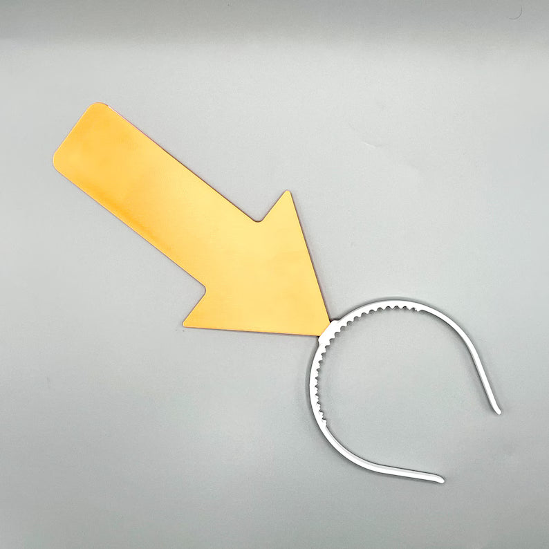 Red Arrow Locator Headband