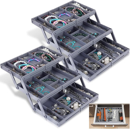 Multi-Level Smart Drawer Organizer