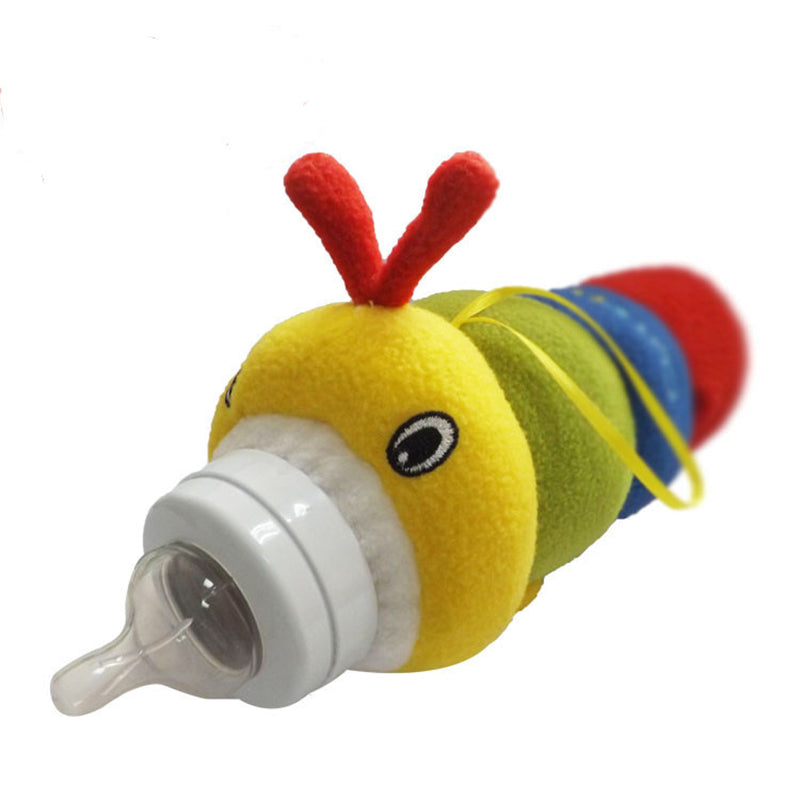 Baby bottle plush cover