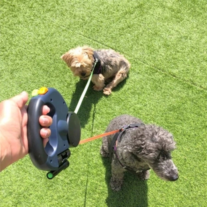 One to two dog leash