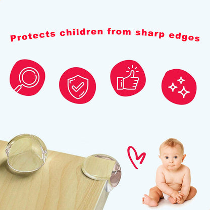 Reusable baby transparent corner protector