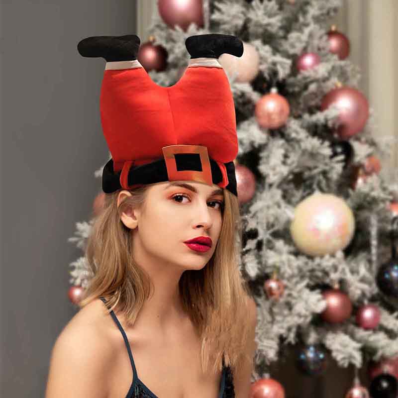 Christmas hat holiday funny music hat