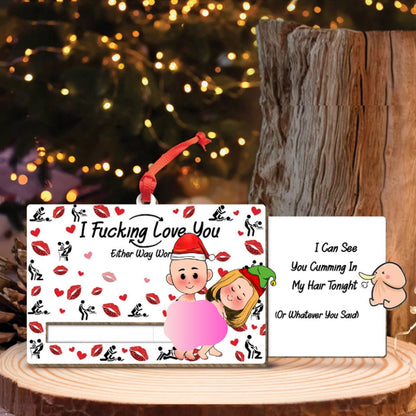 Christmas prank postcards