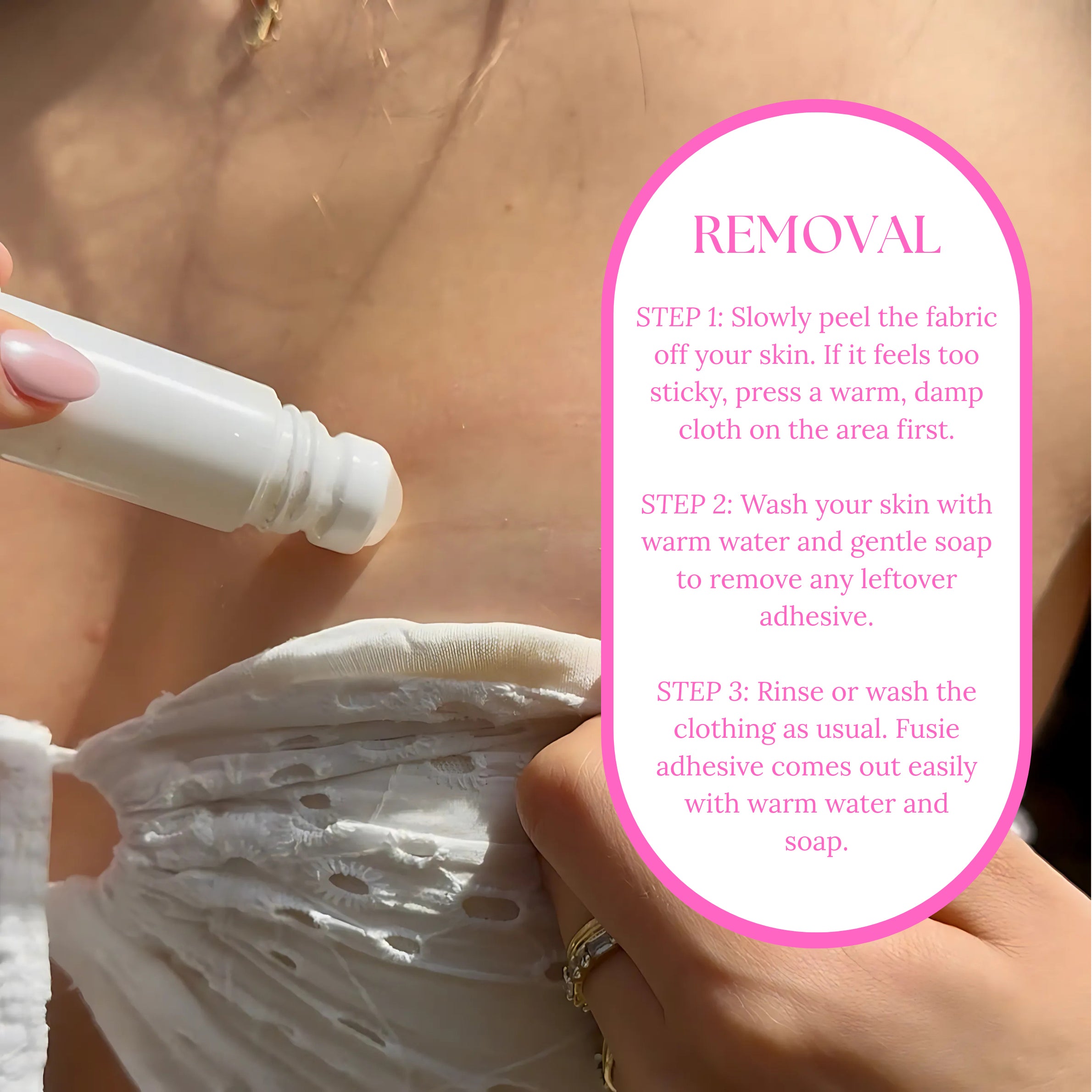 Roll-On Anti-Slip Body Adhesive Glue