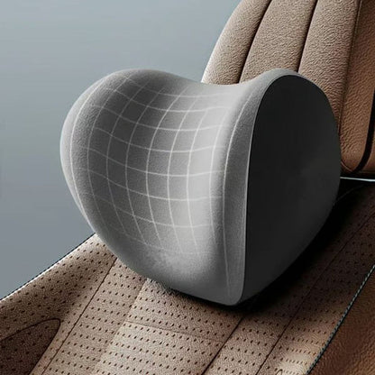 Car headrest and lumbar support cushions