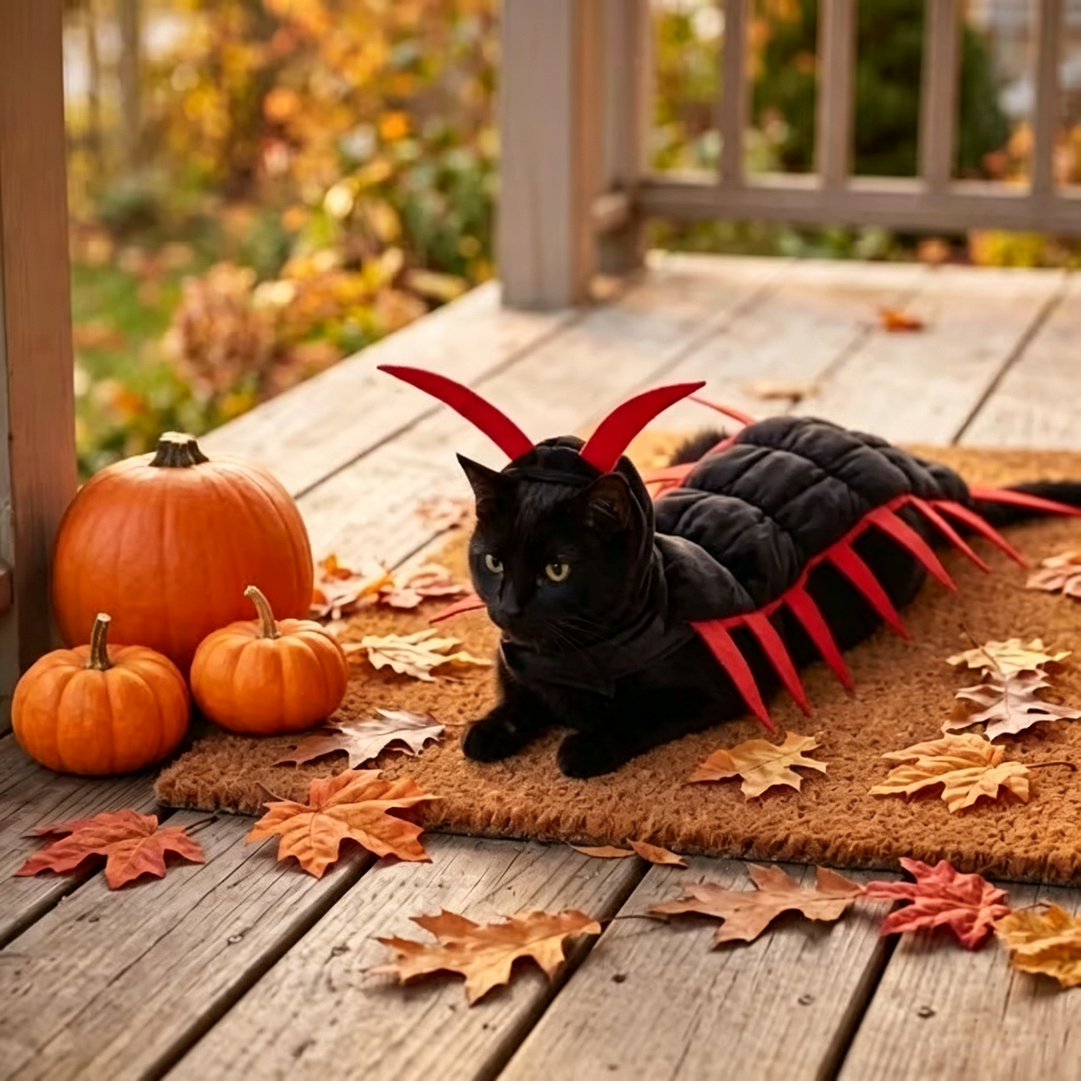 Pet Centipede Halloween Cat Cosplay Costume