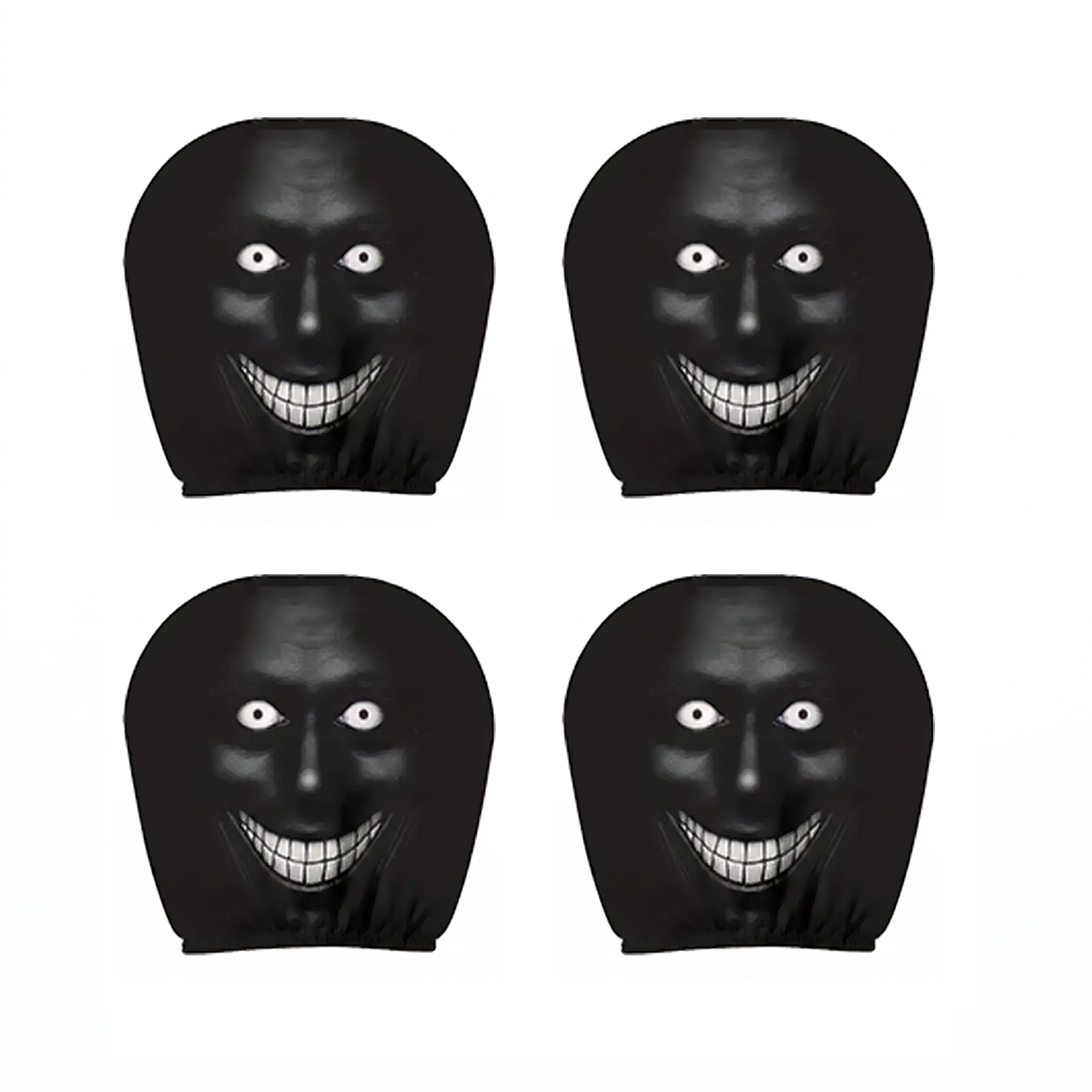 Phantom Haunted Headrest Auto Seat Covers