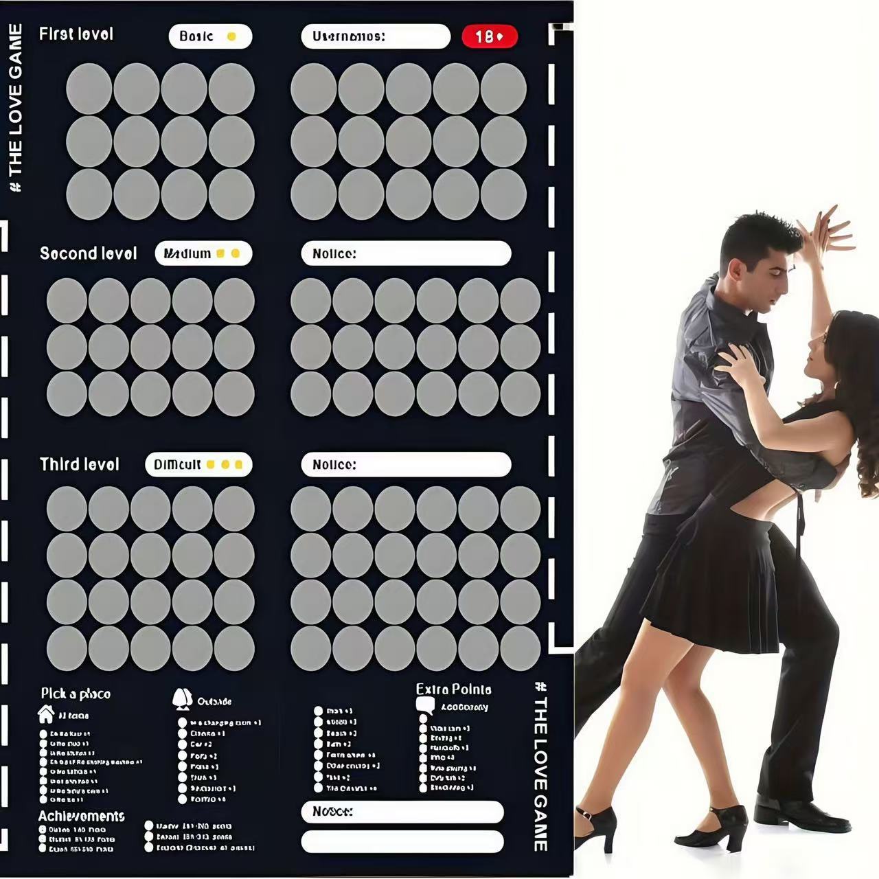 Love Scratch-Off Couple Game