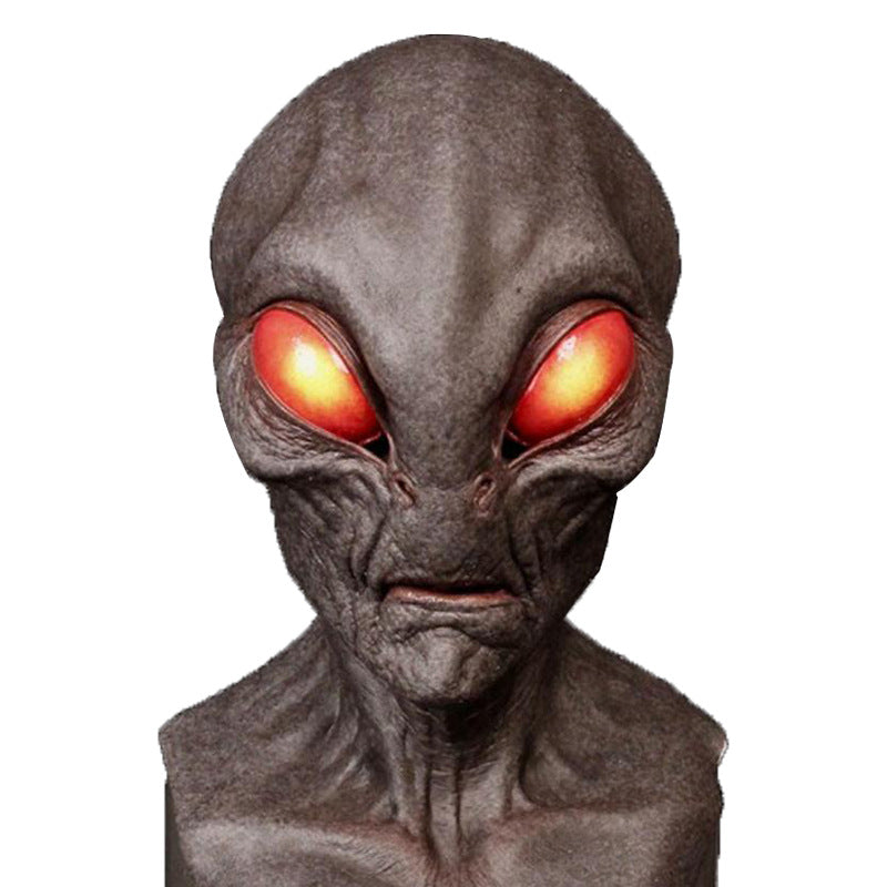New independent station Halloween alien mask horror headgear UFO latex props