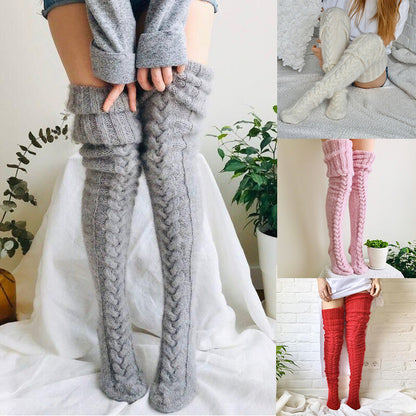 Long over-the-knee socks