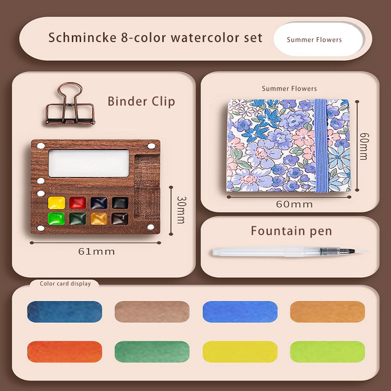 Watercolor Travel Set