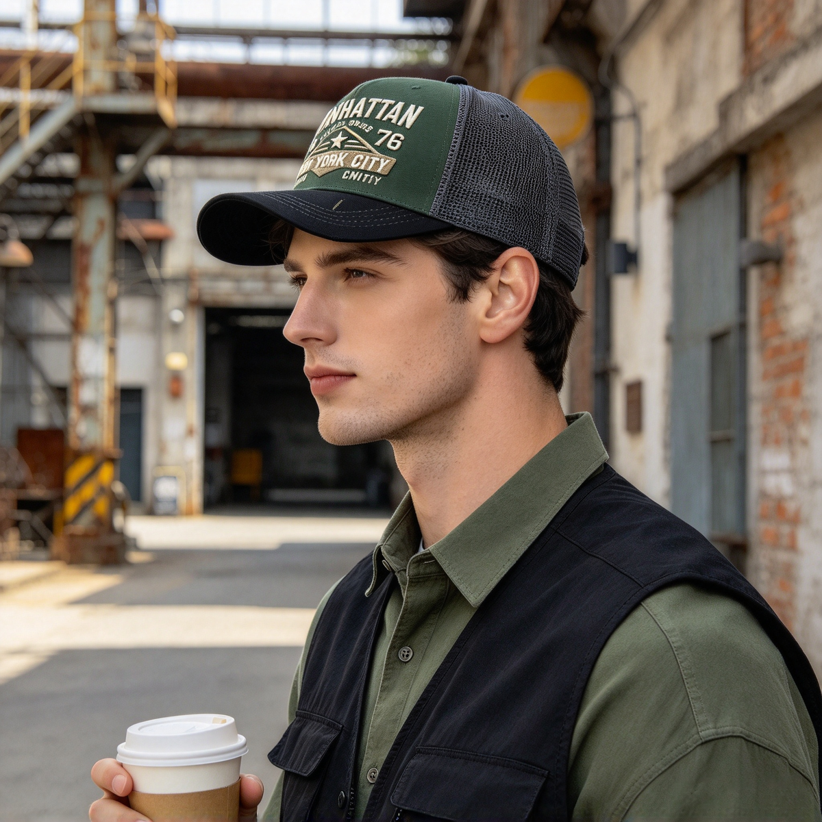 Manhattan Vintage Trucker Hat
