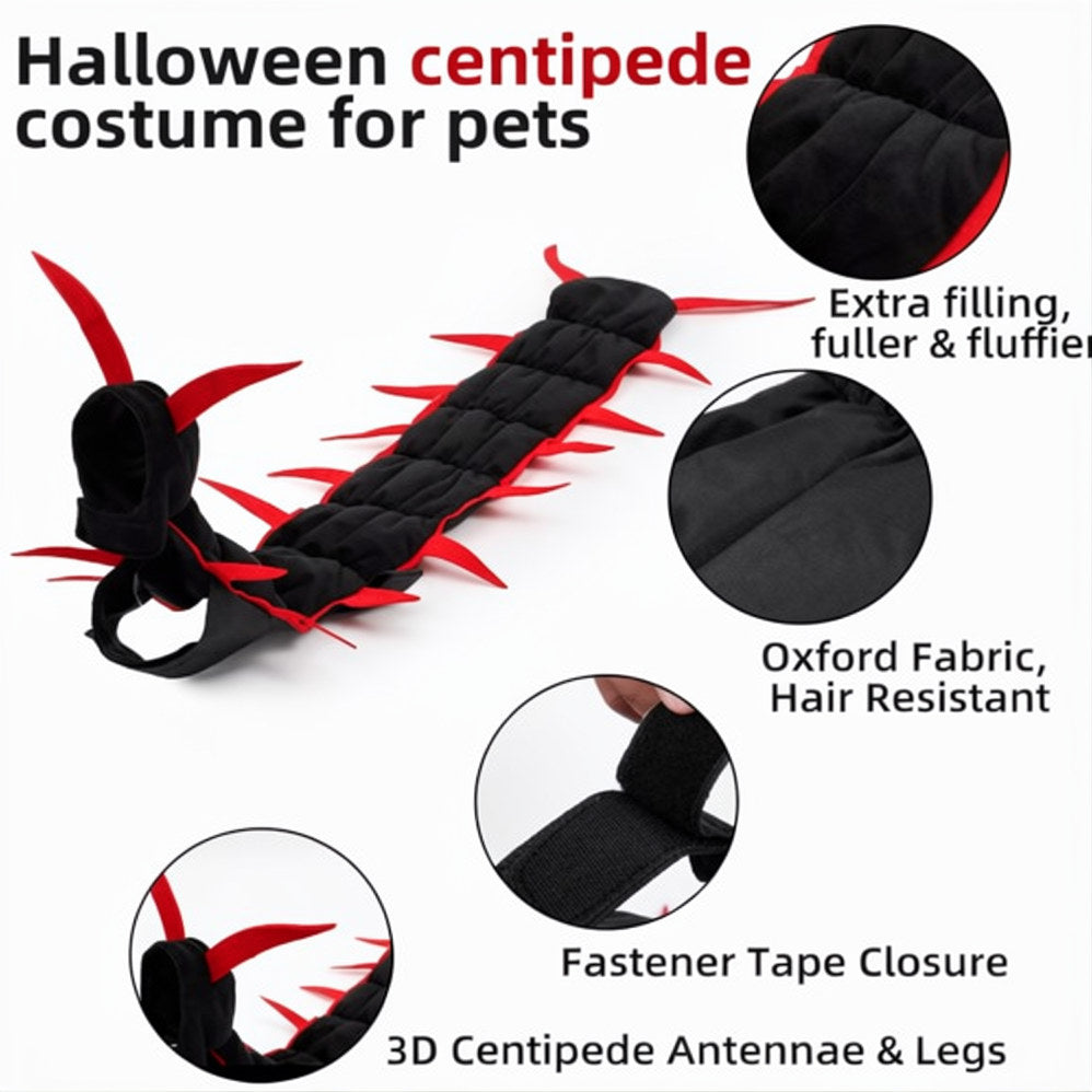 Pet Centipede Halloween Cat Cosplay Costume