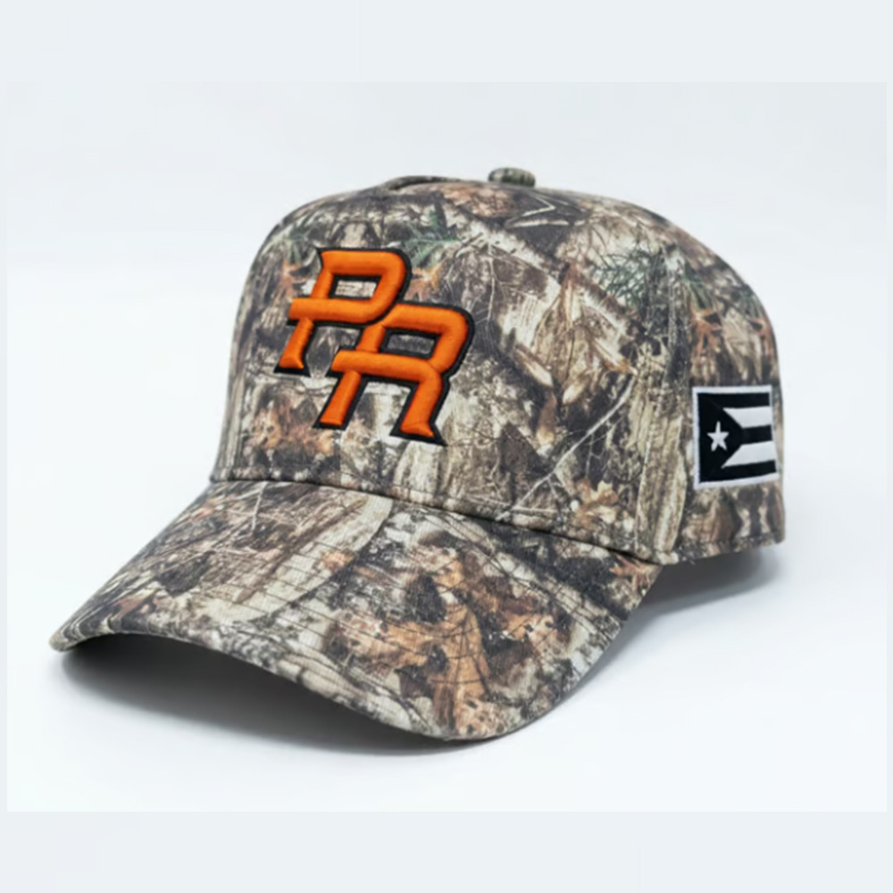 Adjustable embroidered hat