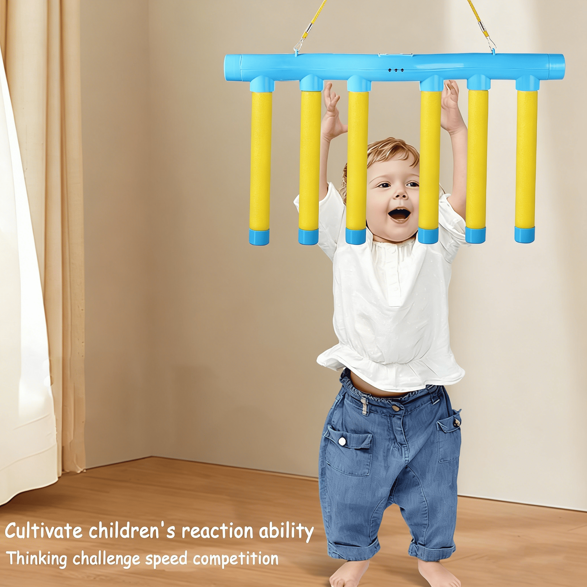 Remote-controlled reaction challenge game - baton game