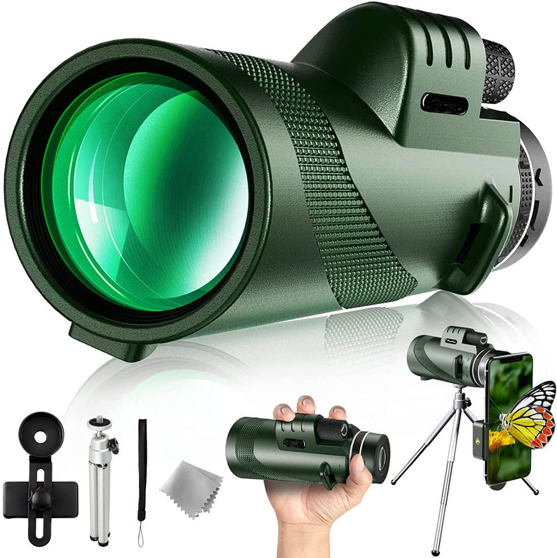 High-power high-definition night vision telescope