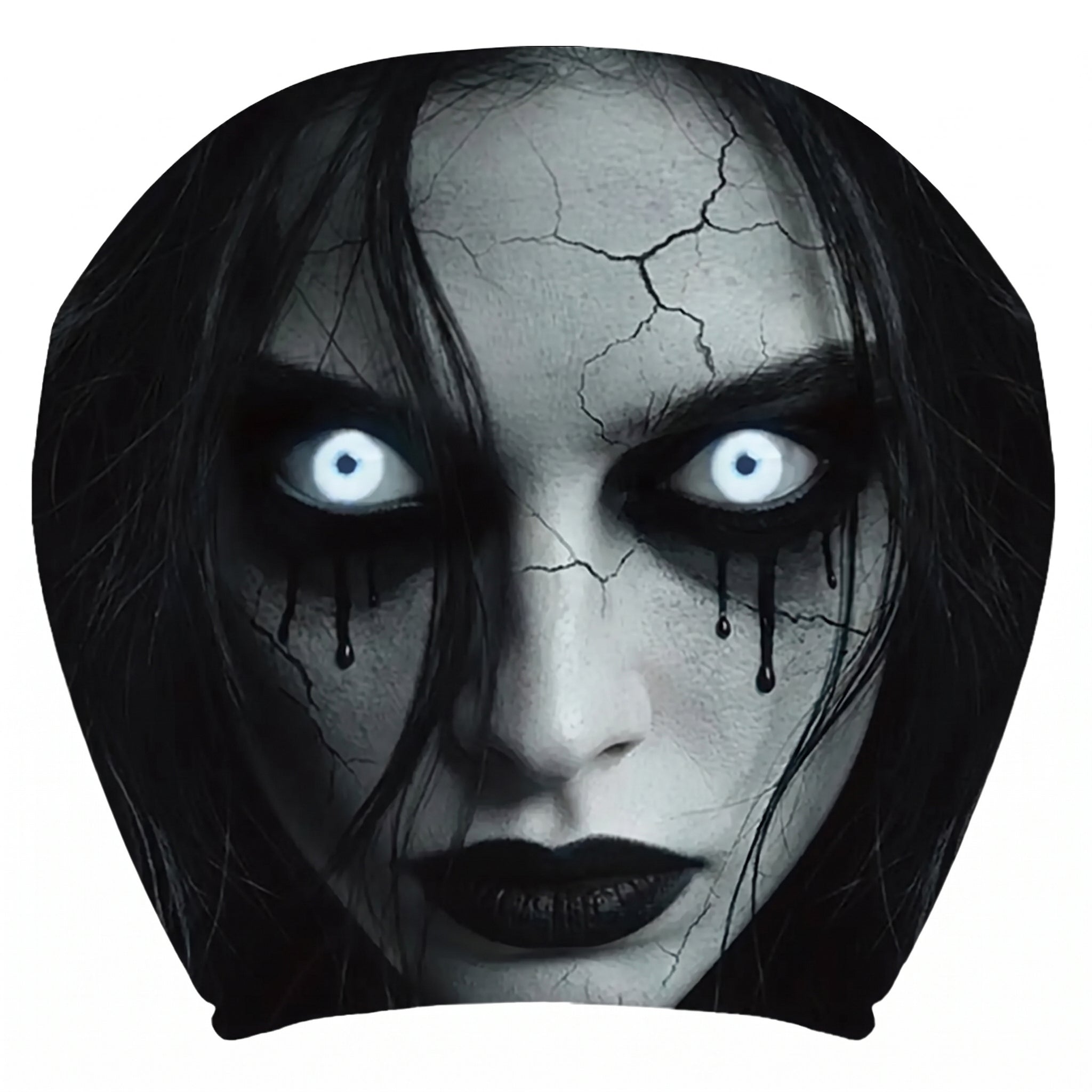 Phantom Haunted Headrest Auto Seat Covers