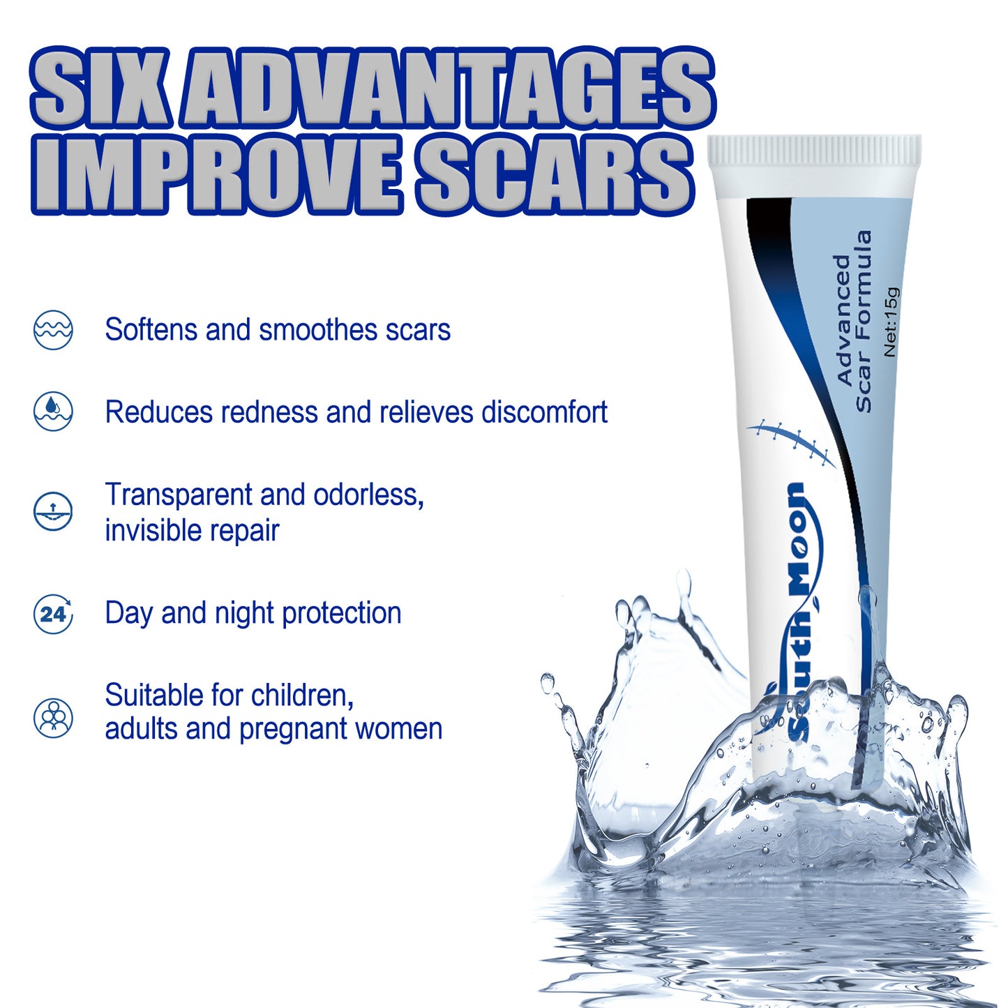 Scar repairing gel