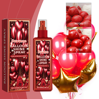 Balloon gloss spray