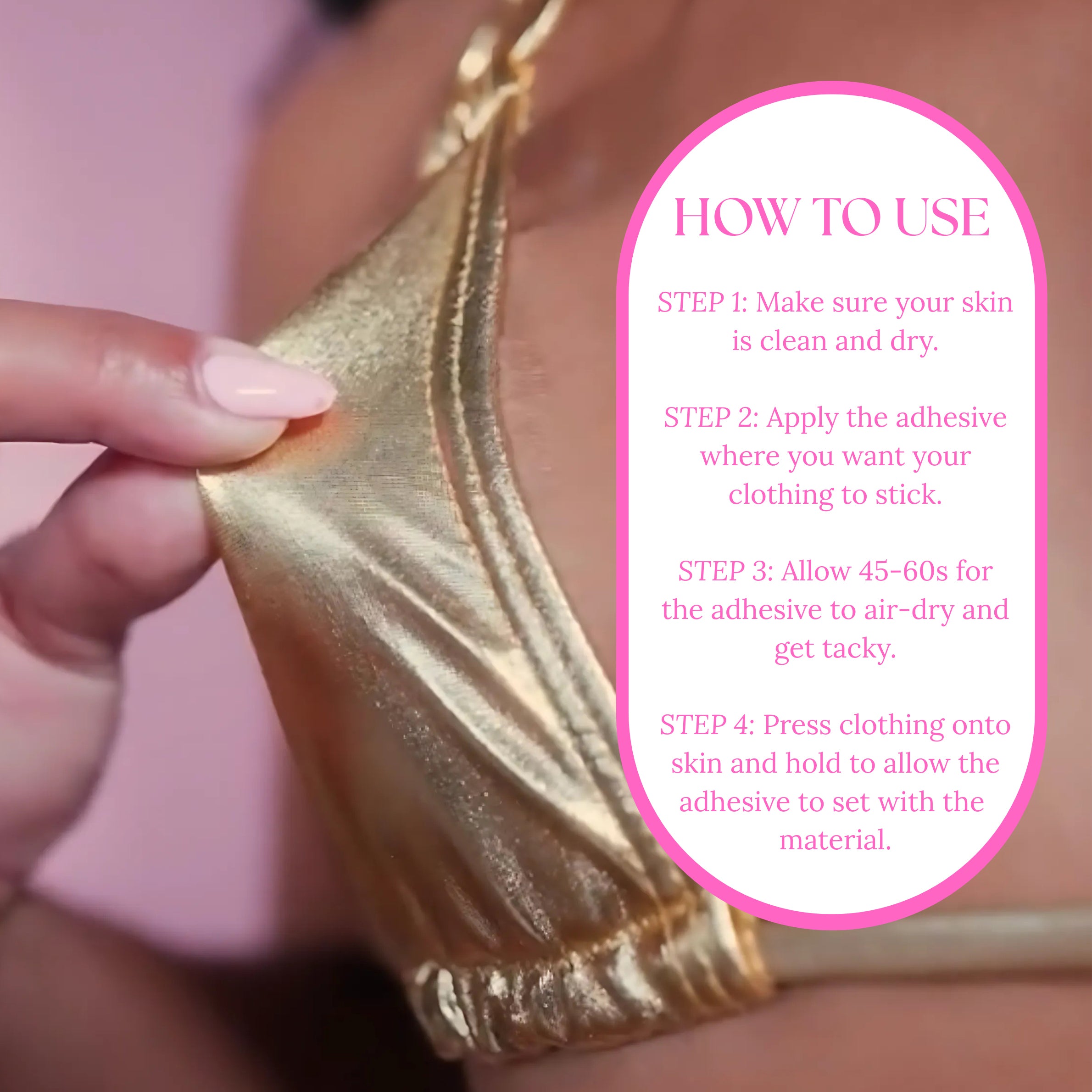 Roll-On Anti-Slip Body Adhesive Glue
