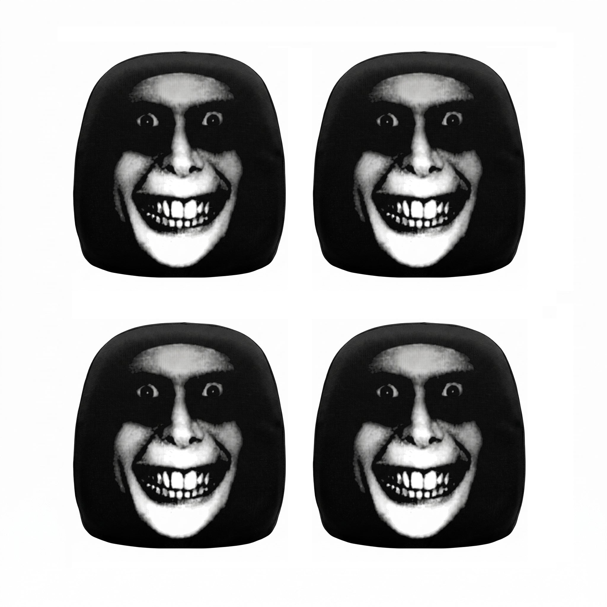 Phantom Haunted Headrest Auto Seat Covers