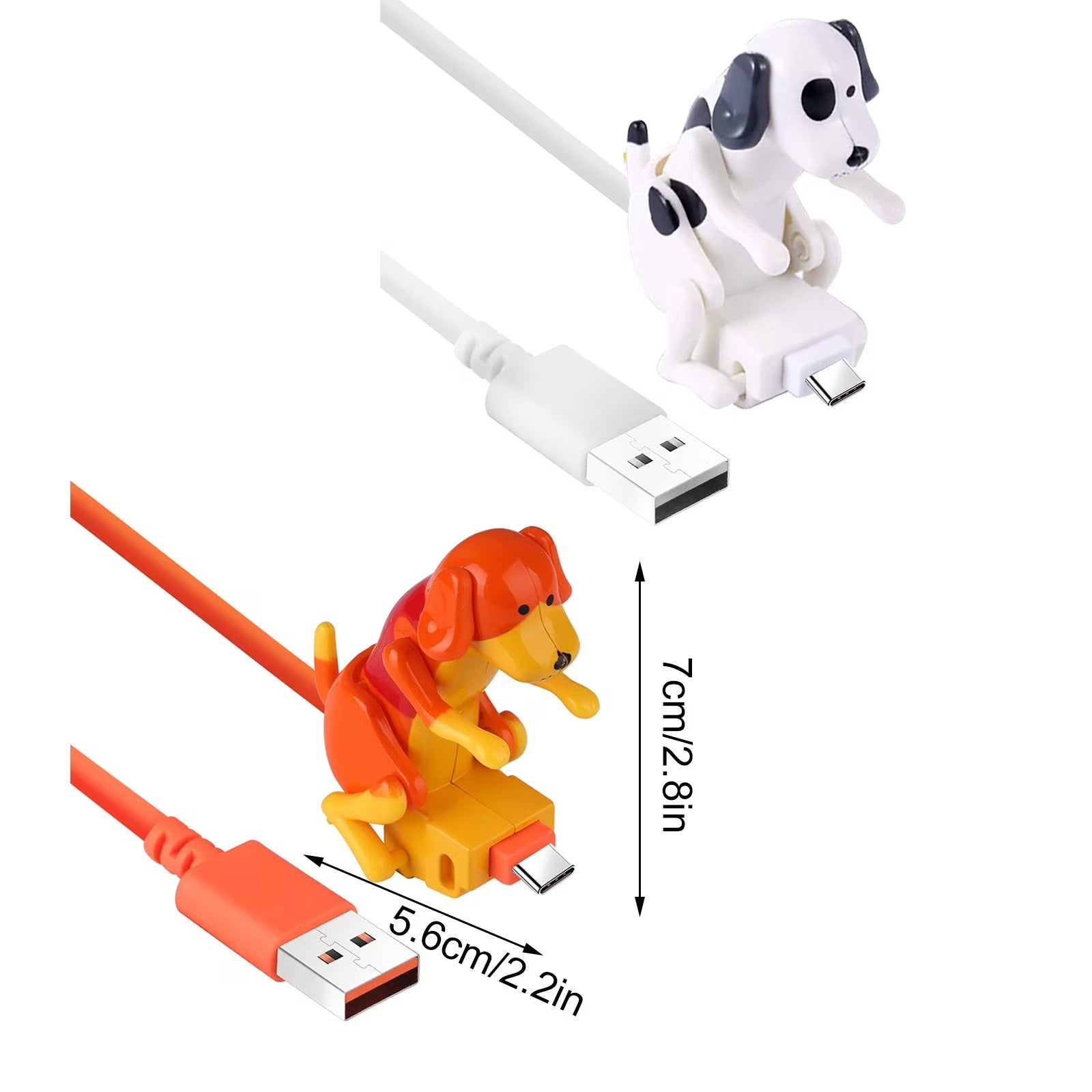 Fun Moving Dog Shape USB Charging Cable