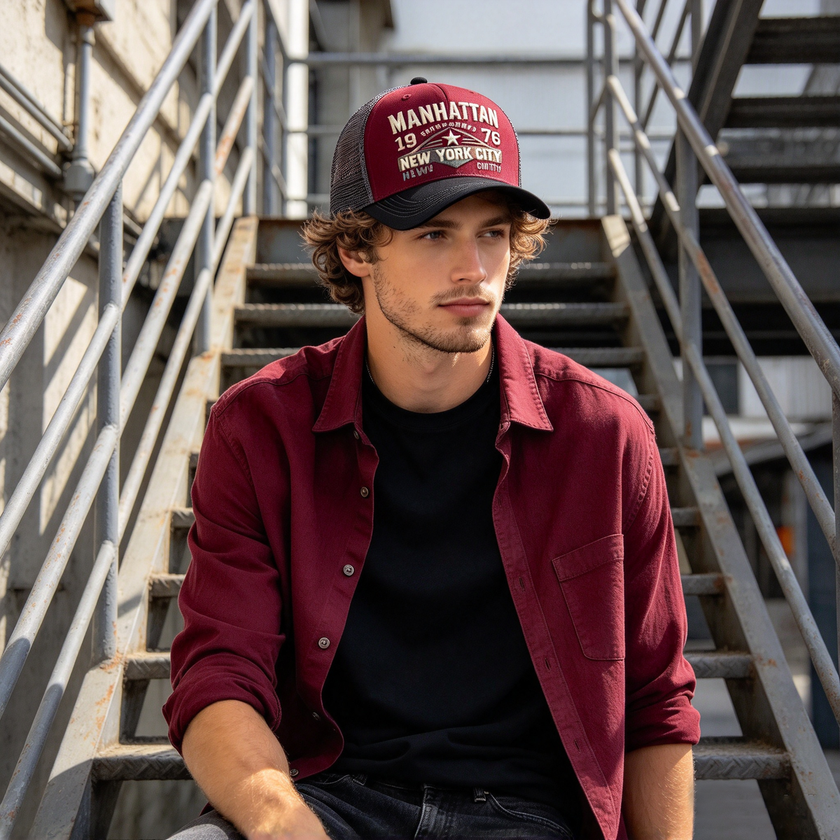 Manhattan Vintage Trucker Hat