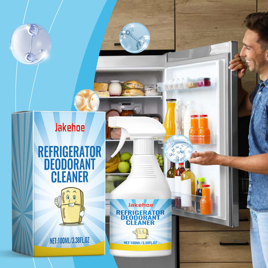 Refrigerator deodorizing cleaner