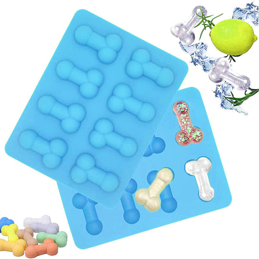 Ice cube tray molds for bachelorette parties