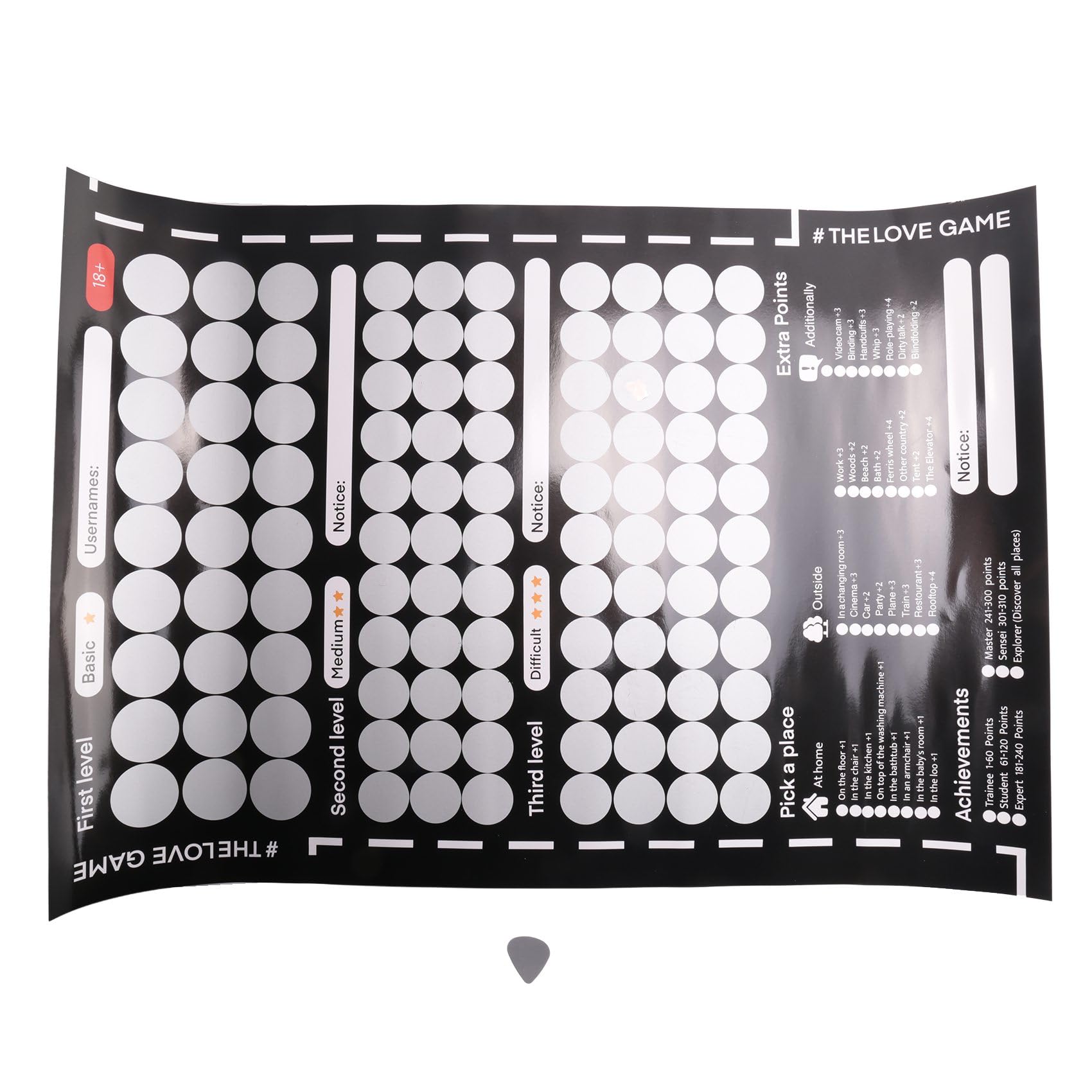 Love Scratch-Off Couple Game