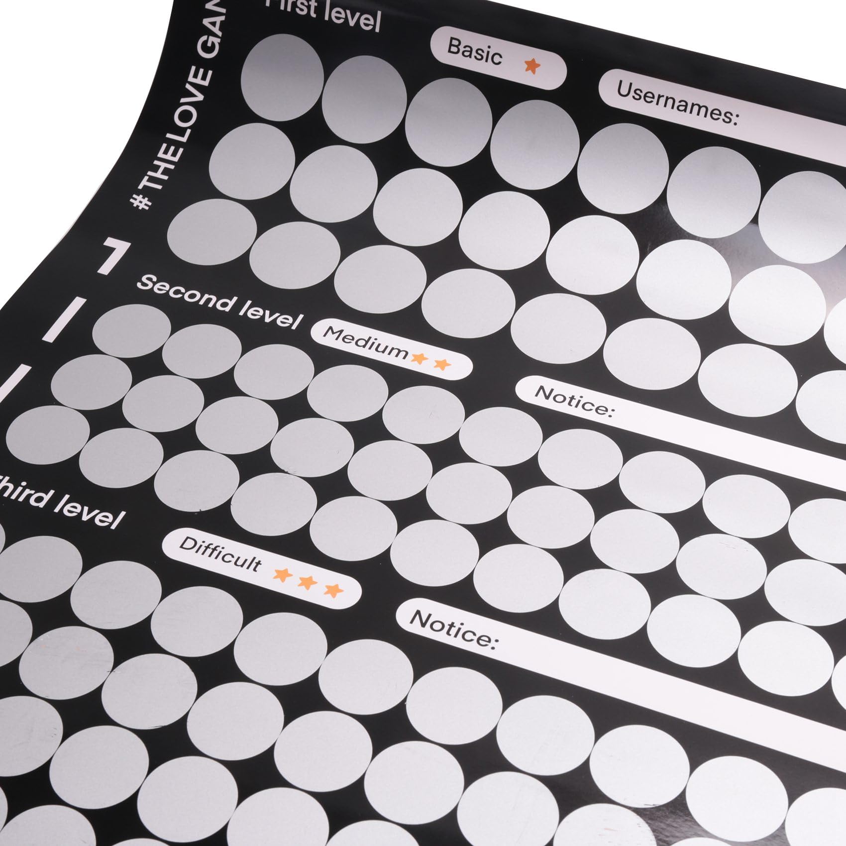 Love Scratch-Off Couple Game