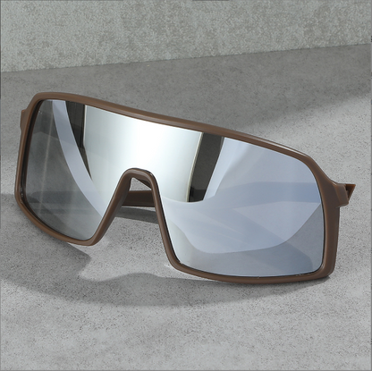 Polarized sports cycling glasses