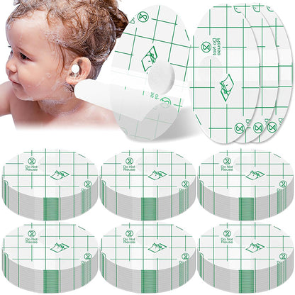 Baby bath ear protectors