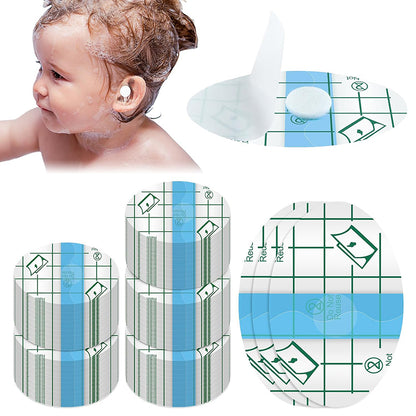 Baby bath ear protectors