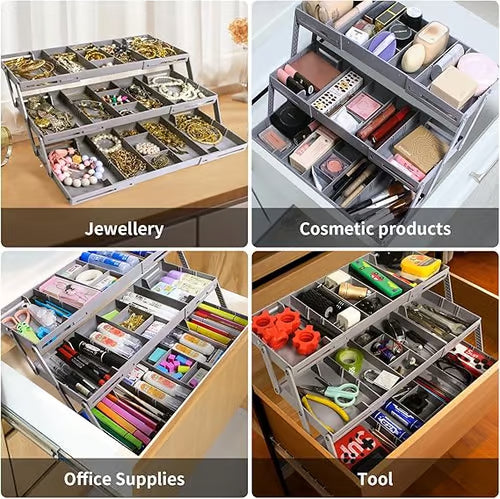 Multi-Level Smart Drawer Organizer