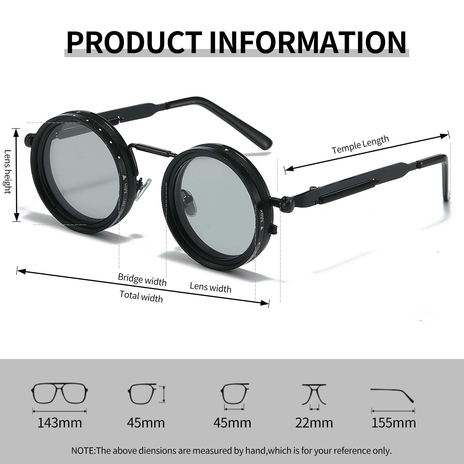Industrial Rotatable Variable Density Polarized Shades