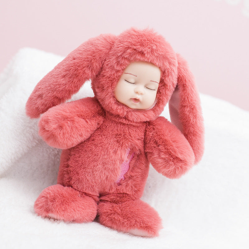 Sleeping cute doll keychain