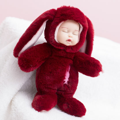 Sleeping cute doll keychain