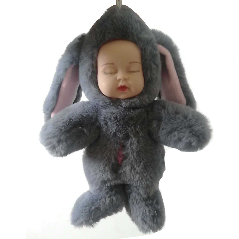 Sleeping cute doll keychain