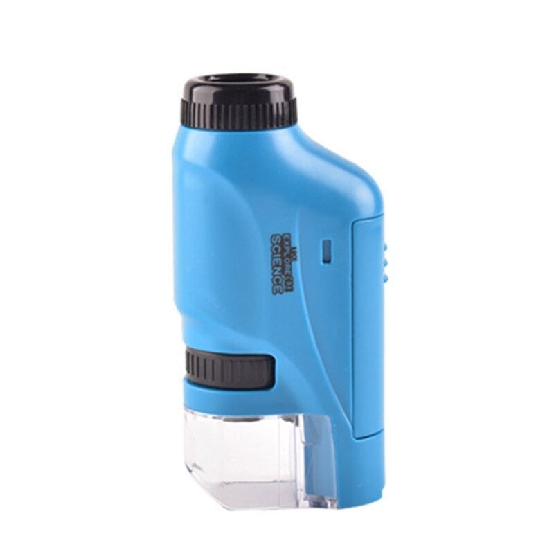 Children's portable microscope toy