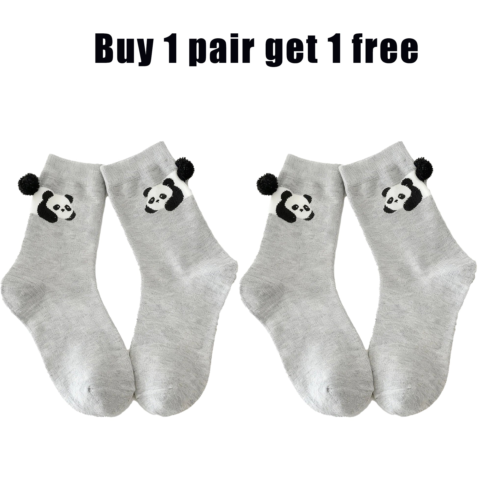 Fun and cute 3D tail animal socks